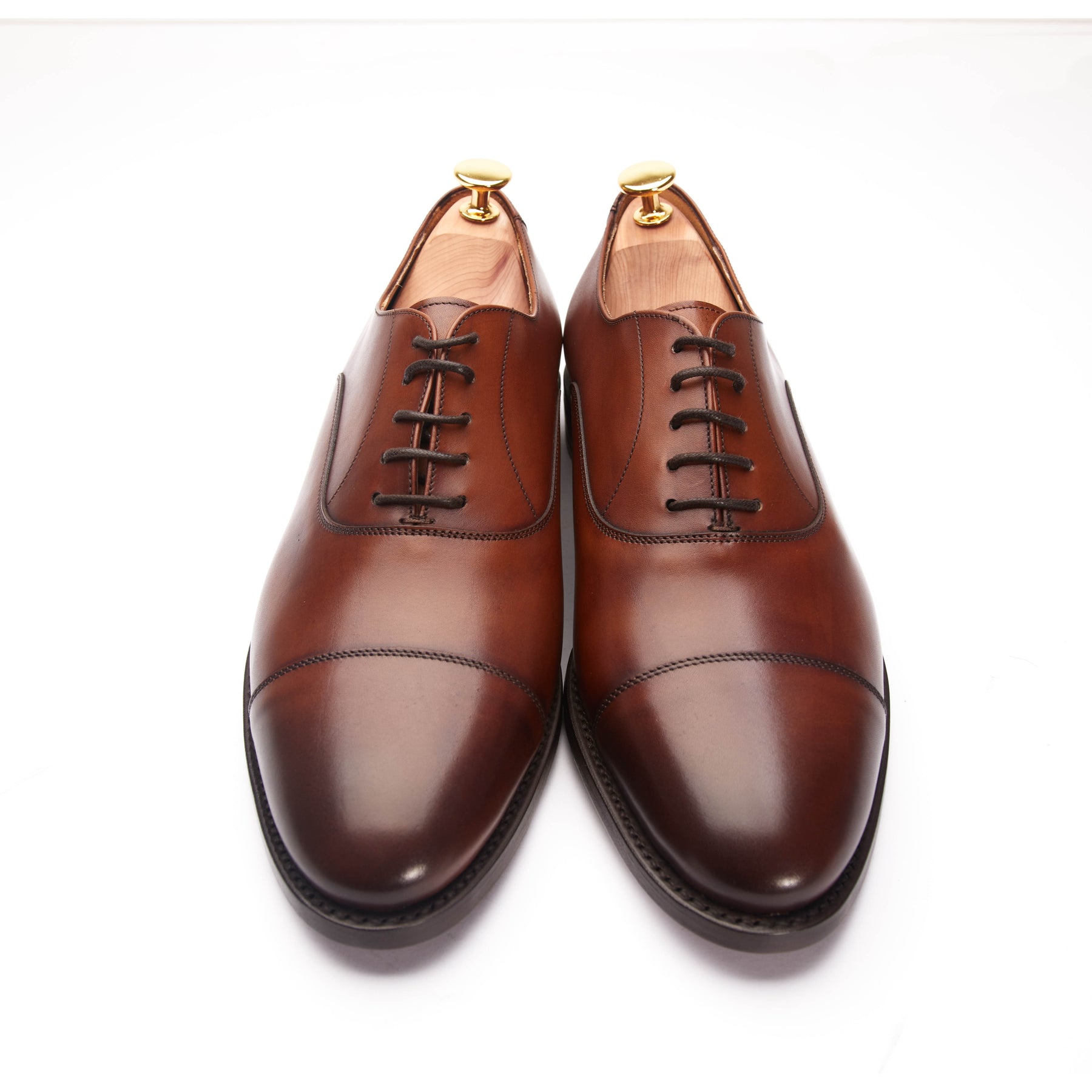 4311 Cap Toe Oxford Nomera Medium Brown