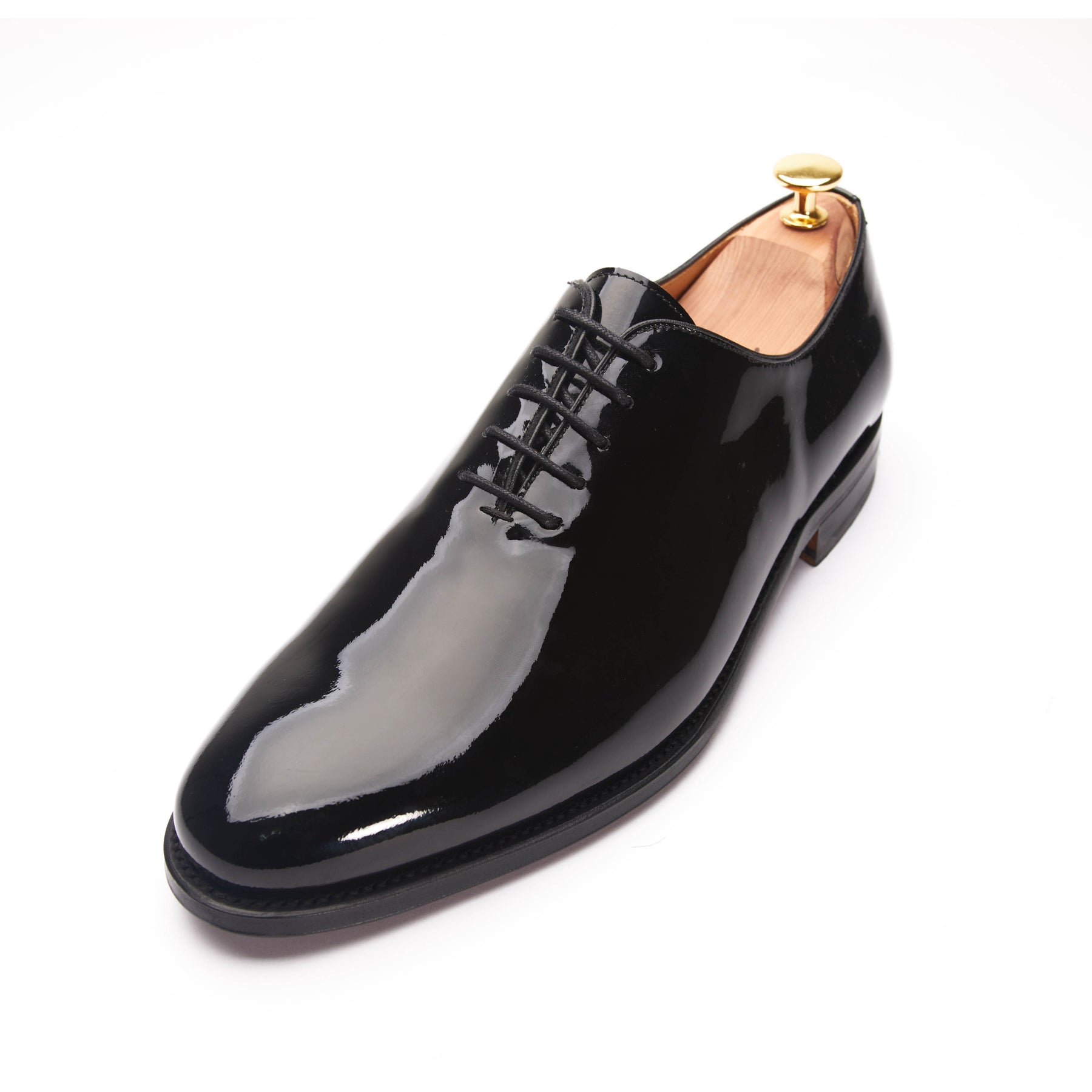 5216 Wholecut Oxford Charol Black