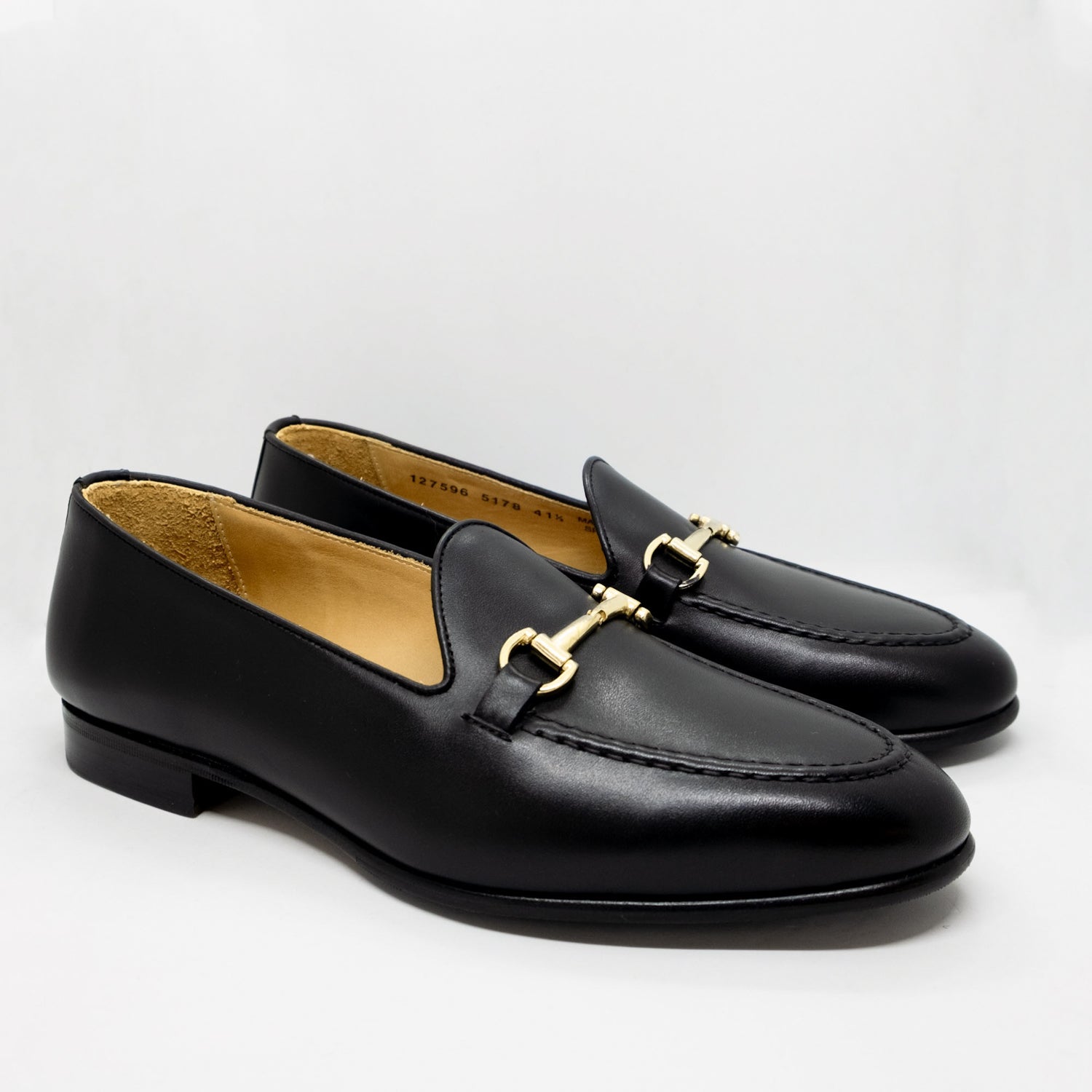 Berwick Bit Loafer Black Calf