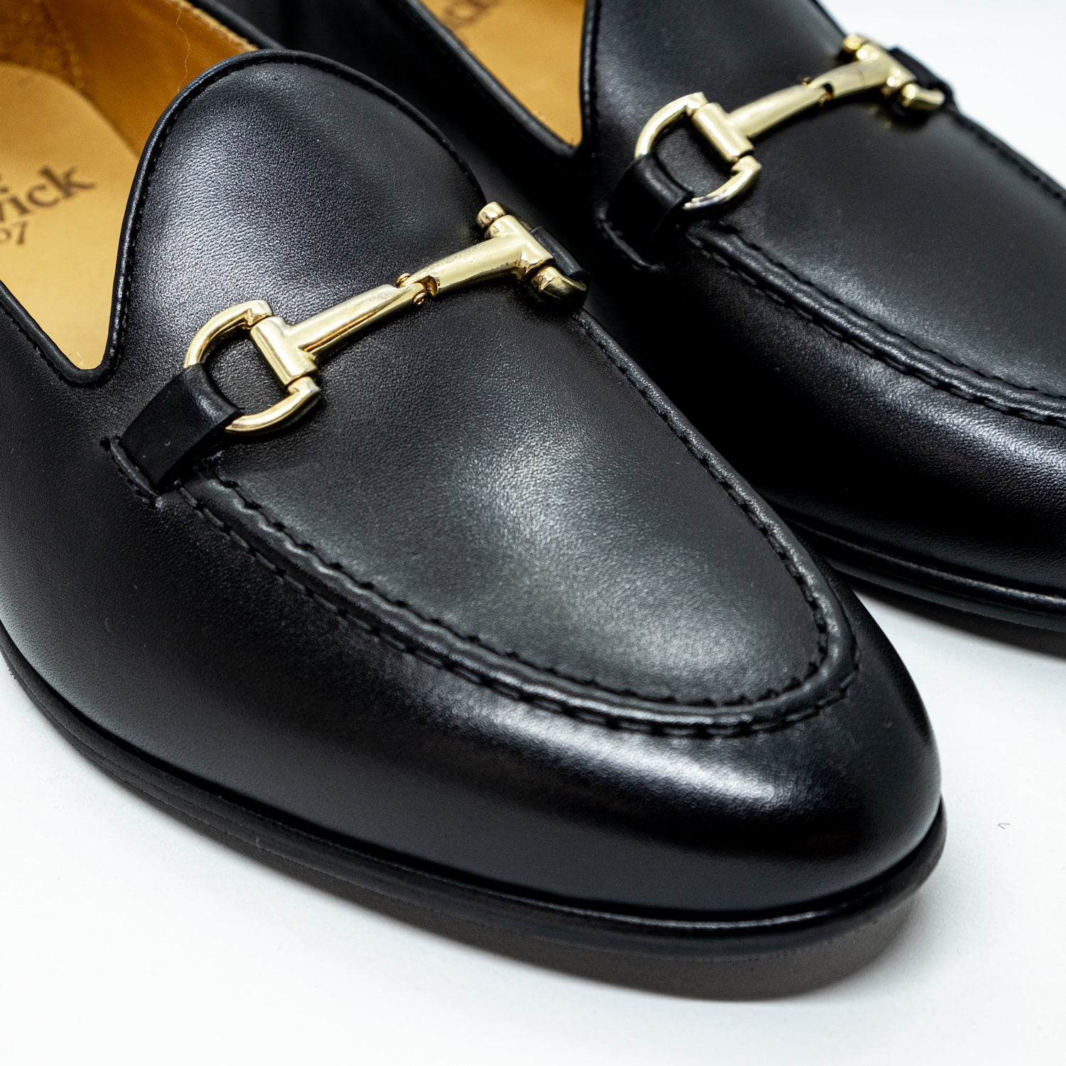 Berwick Bit Loafer Black Calf