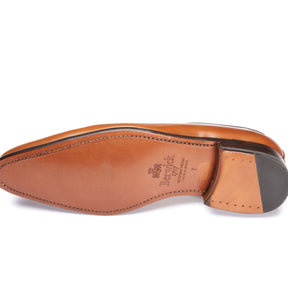 2585-K2 Wholecut Oxford Brown Saddle Calf