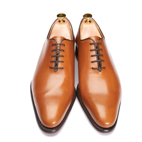 2585-K2 Wholecut Oxford Brown Saddle Calf