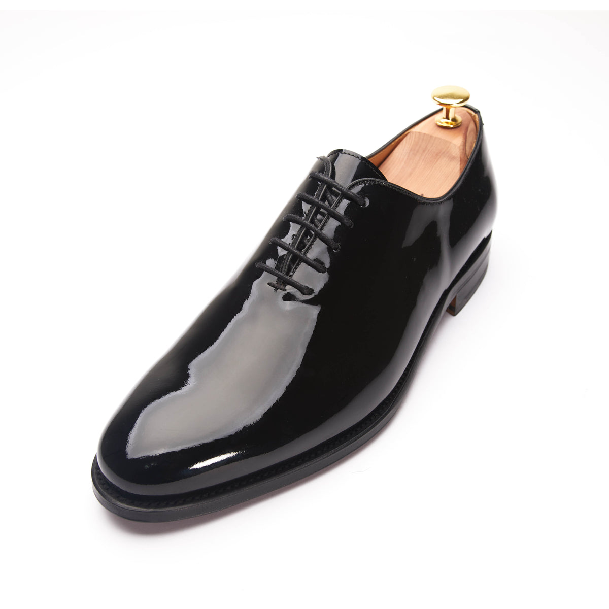 5216 Wholecut Oxford Charol Black