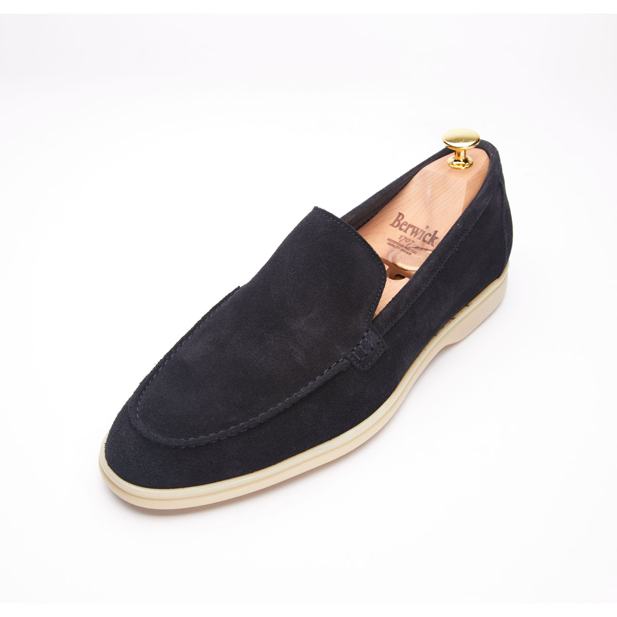 5716 Penny Slip-On Loafers Marine Blue Suede
