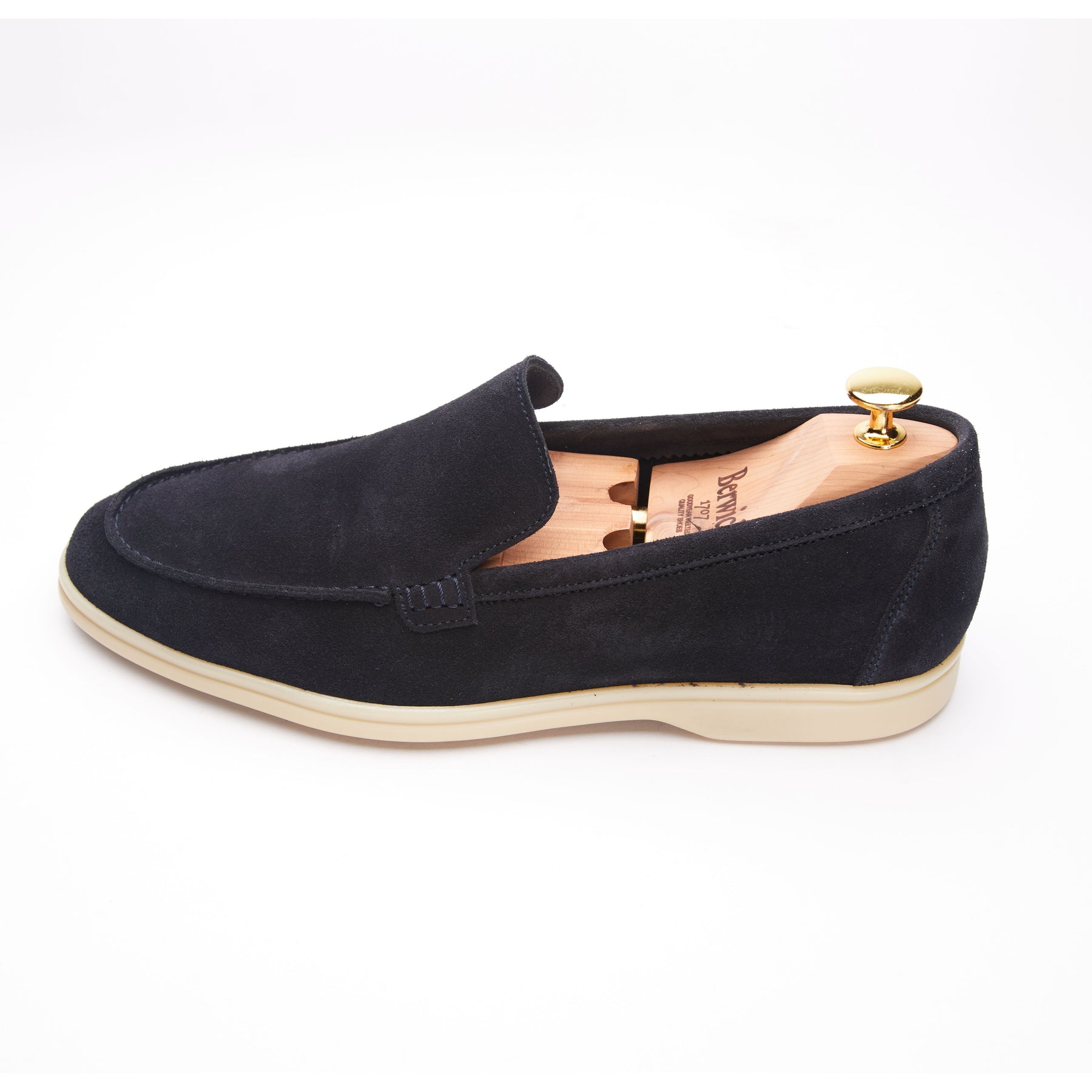 5716 Slip-On Loafers Marine Blue Suede