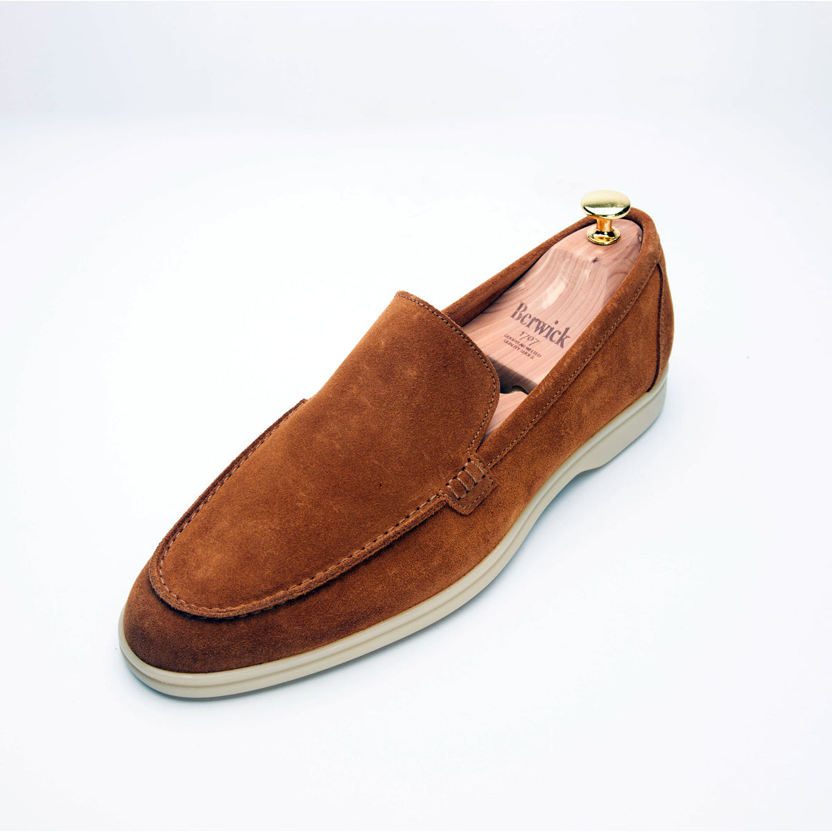 5716 Penny Slip-On Loafers Tobacco Suede