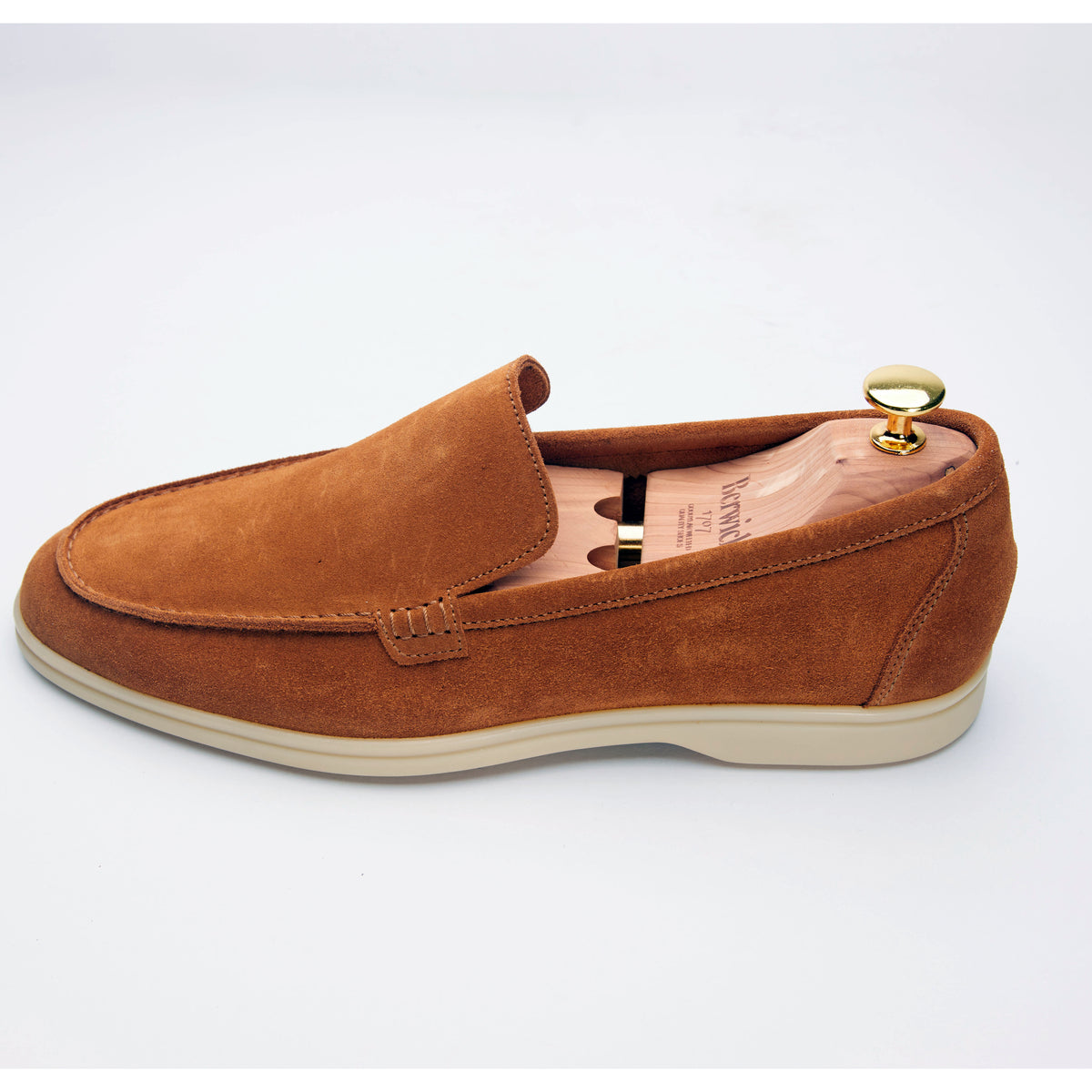 5716 Penny Slip-On Loafers Tobacco Suede