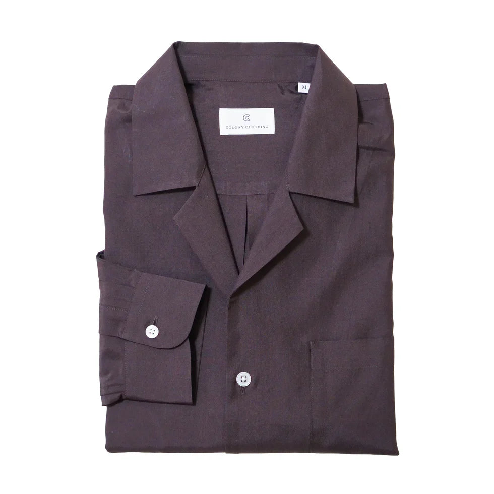 Colony Clothing Open Collar Shirt