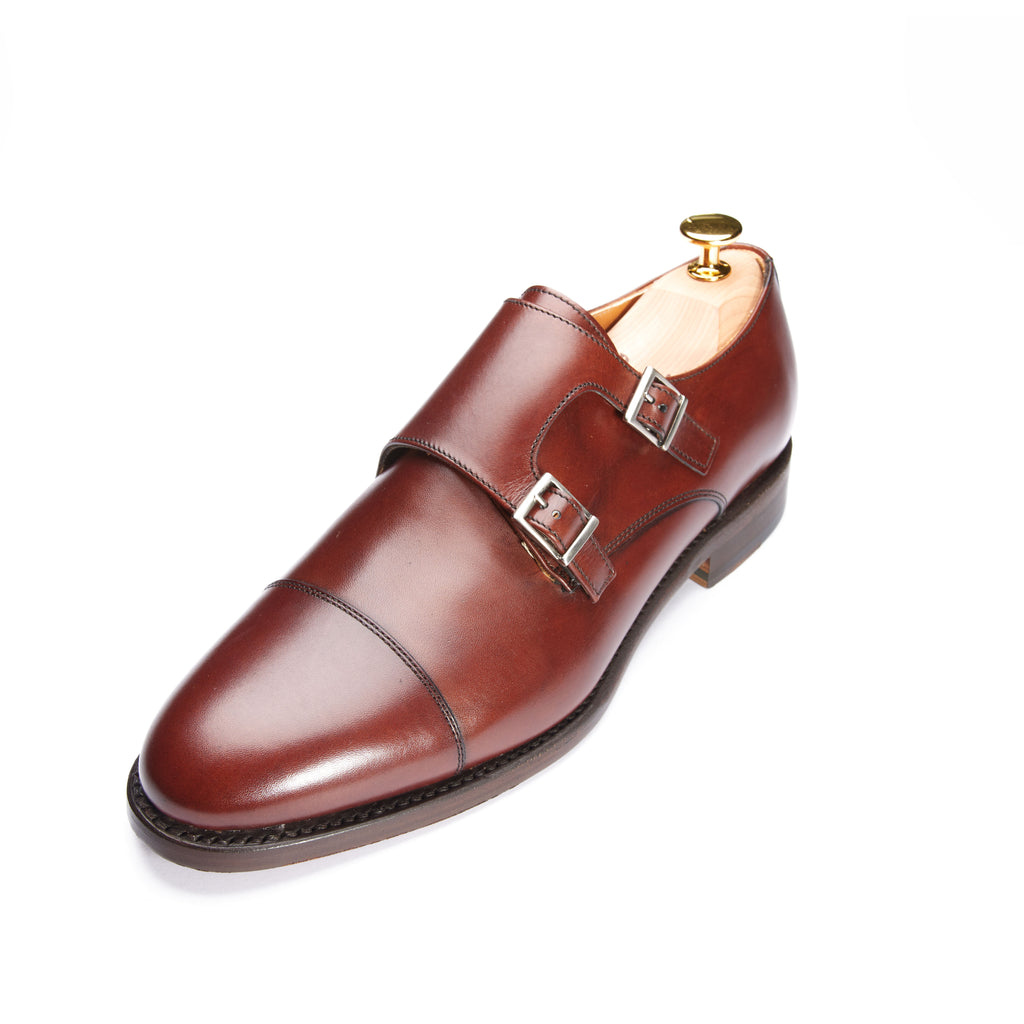 Ex ファッション Le Yucca's 柿乃葉 Double Monk Shoes 39.5