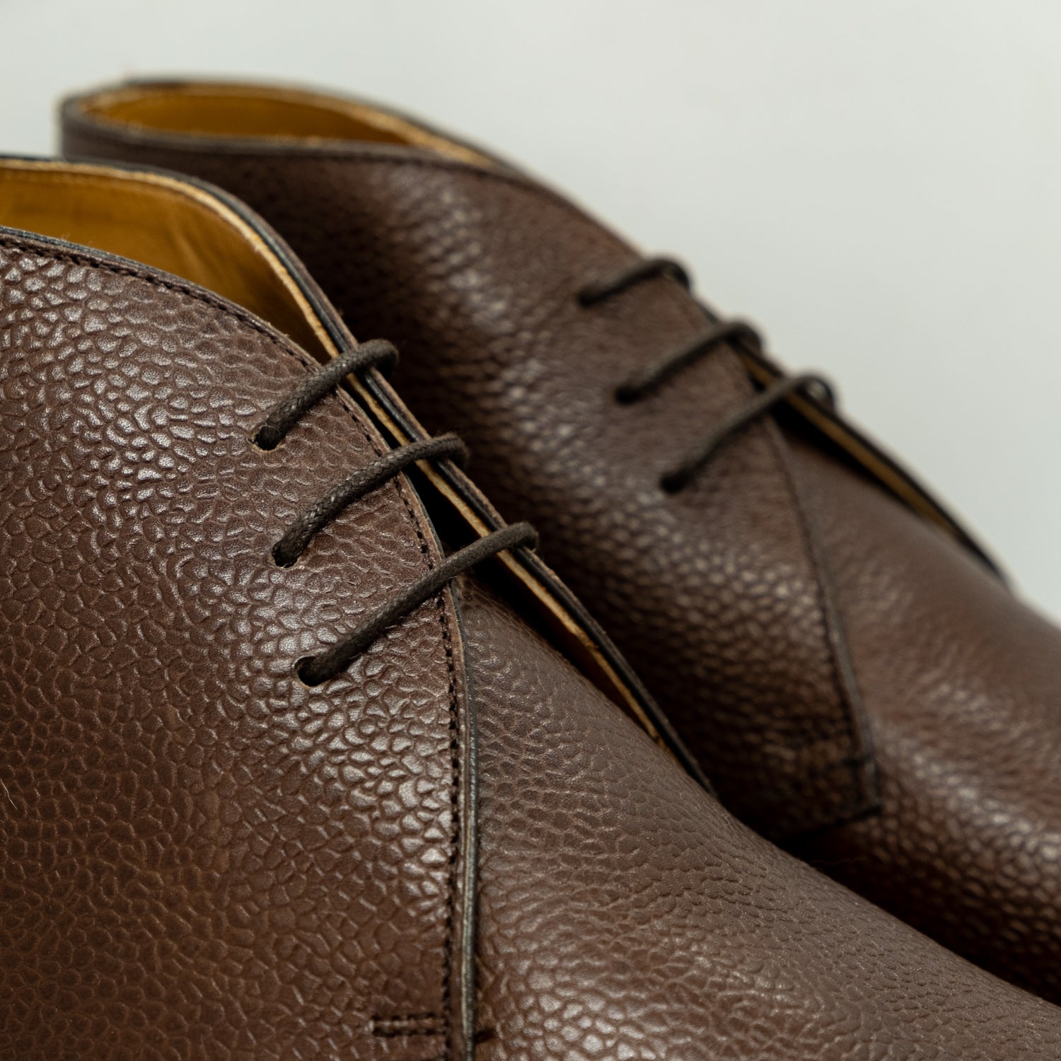 Berwick Chukka Boots Dark Brown Country Calf