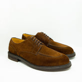 Berwick Split-Toe Derby Dark Brown Suede