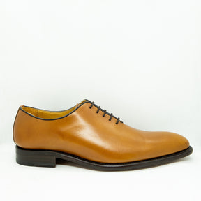 Berwick Wholecut Oxford Brown Saddle Calf