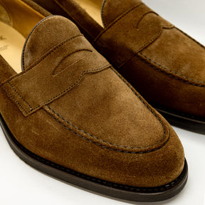 Berwick Penny Loafers Brown Suede