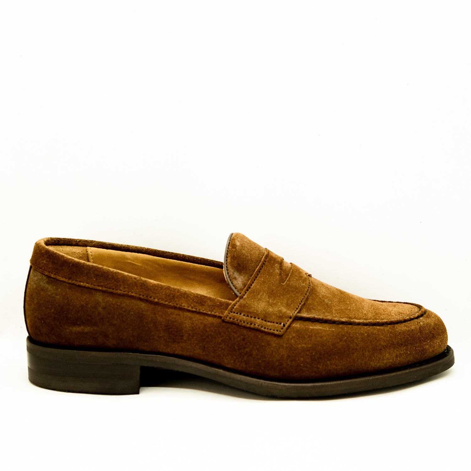 Berwick Penny Loafers Brown Suede